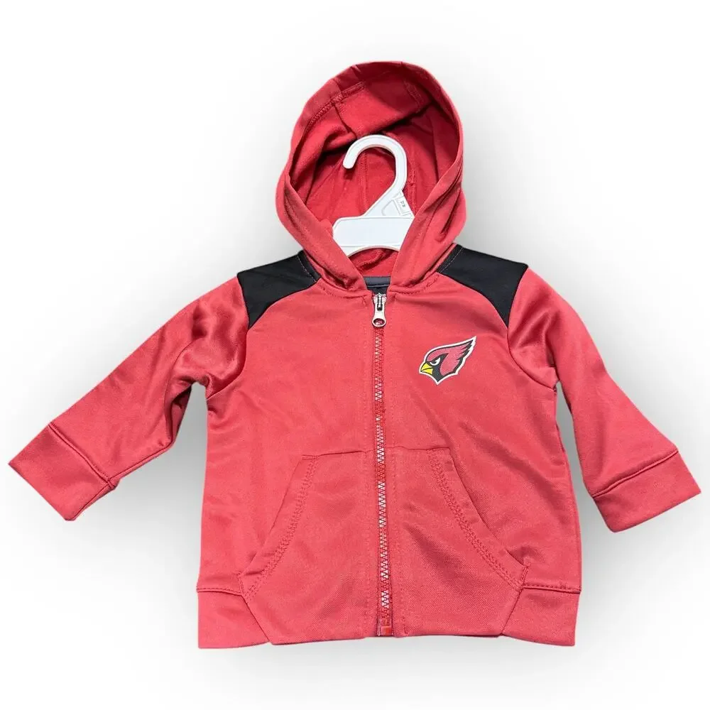 NWT Arizona Cardinals Toddler 2-Piece Hoodie & Pants Set – 24M – Cardinal Red